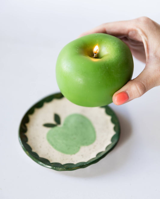 Green Apple Candles from the Garden Collection