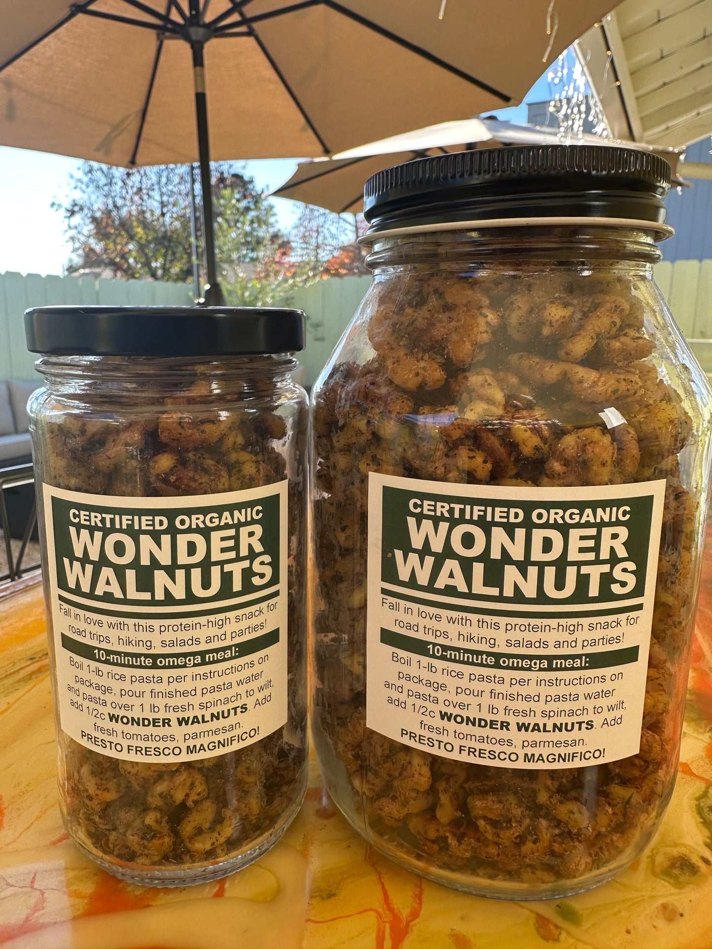 Wonder Walnuts Certified Organic