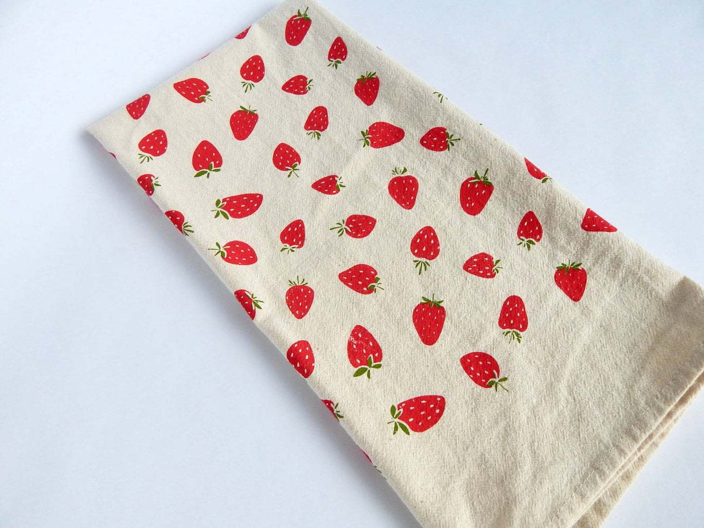 Strawberry Kitchen Tea Towel
