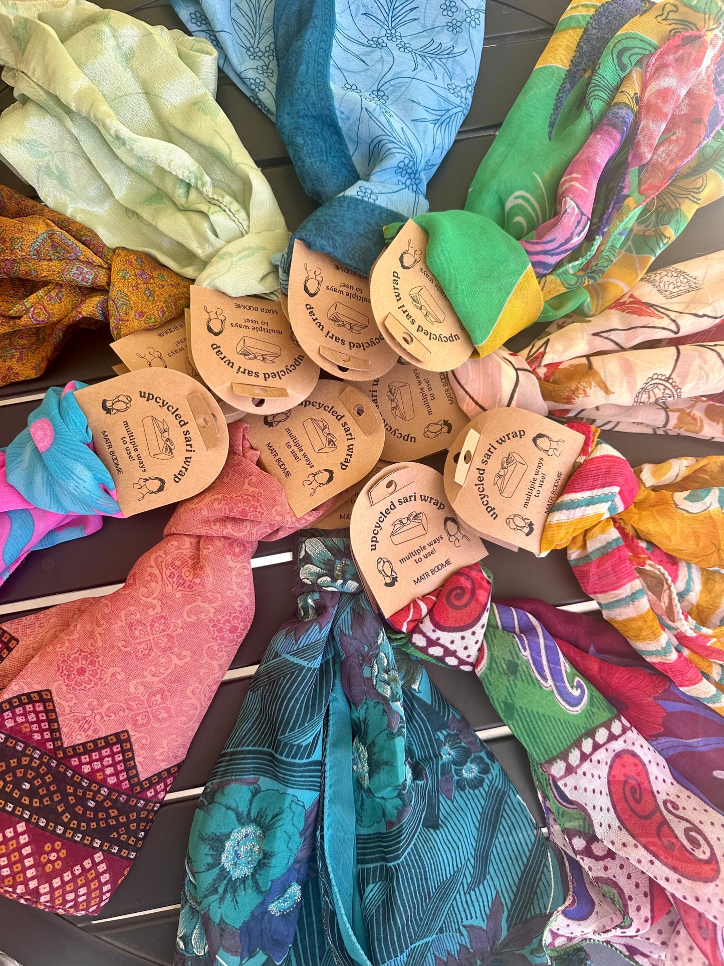 Sari Wrap ~ Fair Trade Fabric Wrapping Paper & Many Uses