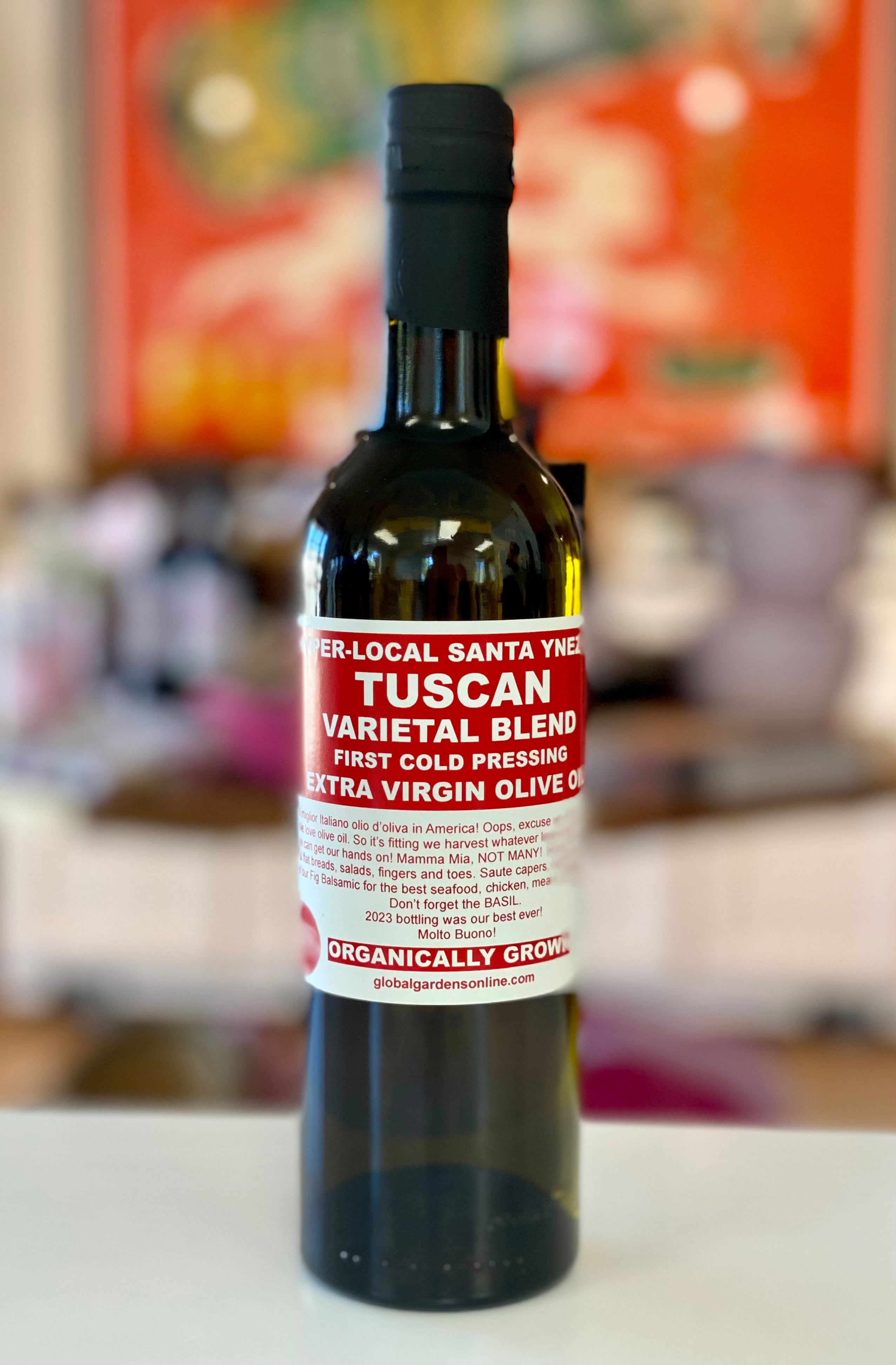 HYPER LOCAL CA Estate Tuscan Varietal Blend EVOO – GLOBAL GARDENS