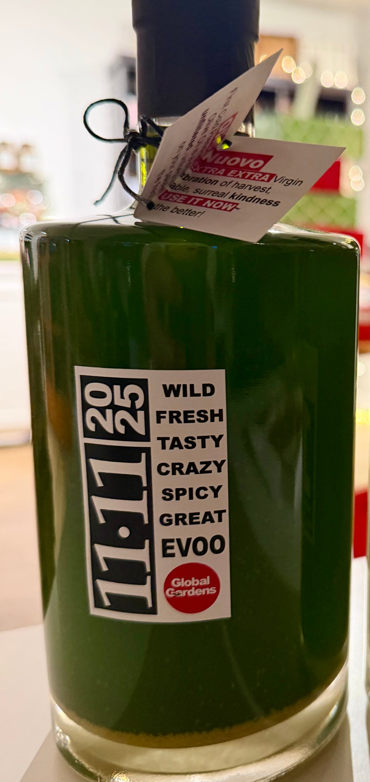 11.11 Jumbo Olio Nuovo Organically Grown & Hand Harvested