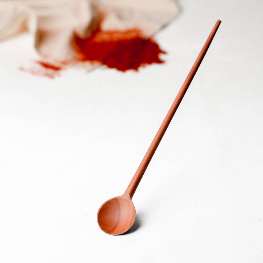 Teak Cocktail Stirring Long Wooden Spoon