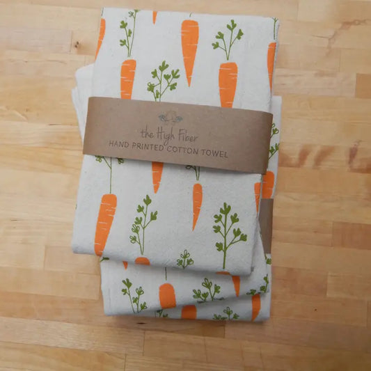 Carrot Kitchen Tea Towel