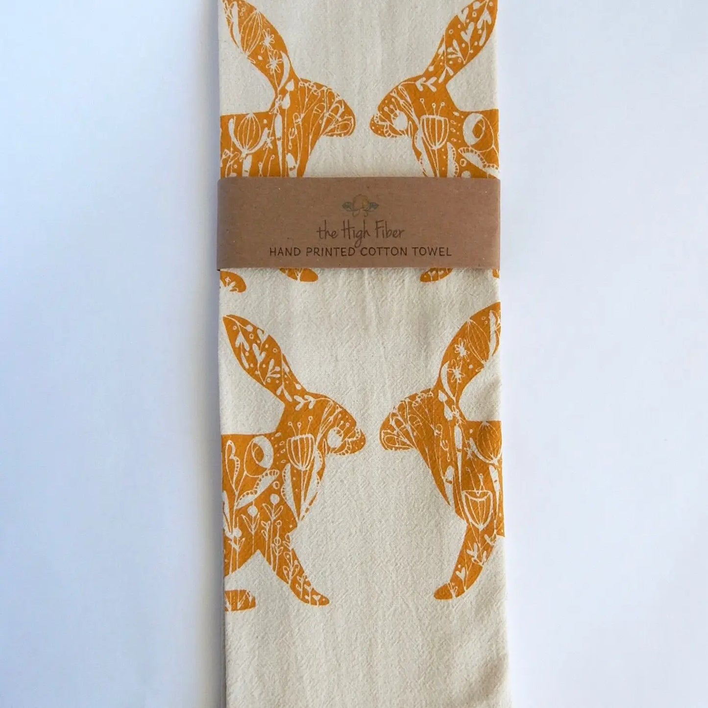 Rabbit Kitchen Tea Towel