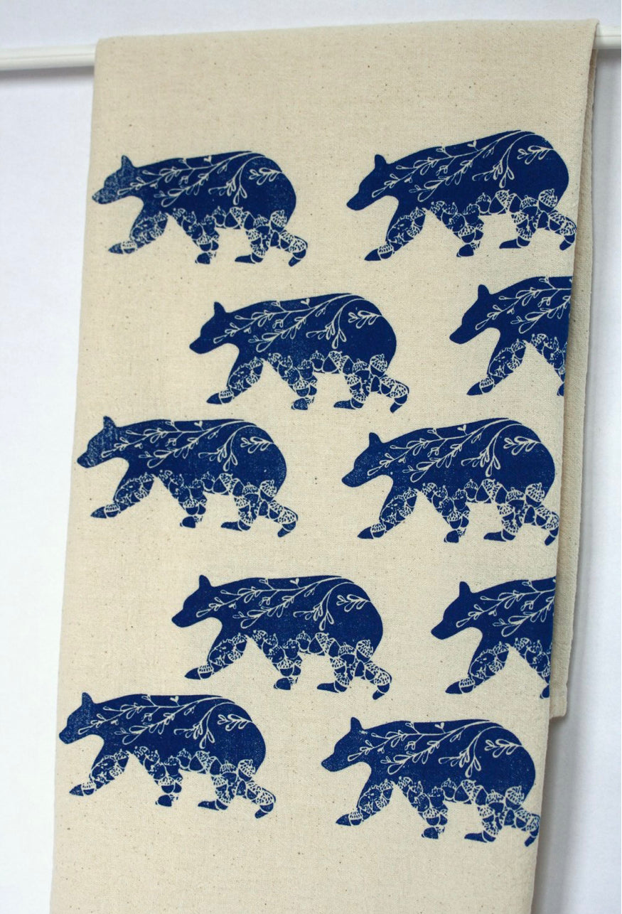 Bear Kitchen Tea Towel