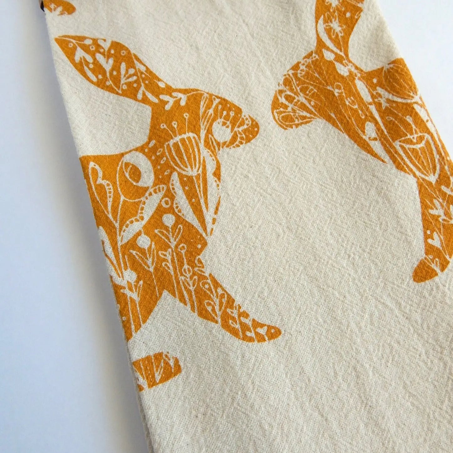 Rabbit Kitchen Tea Towel