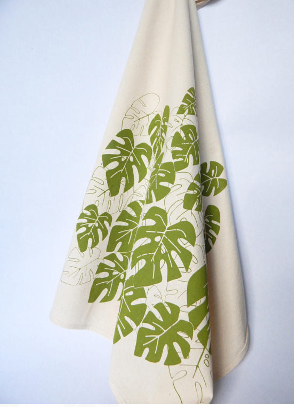 Monstera Plant Kitchen Tea Towel