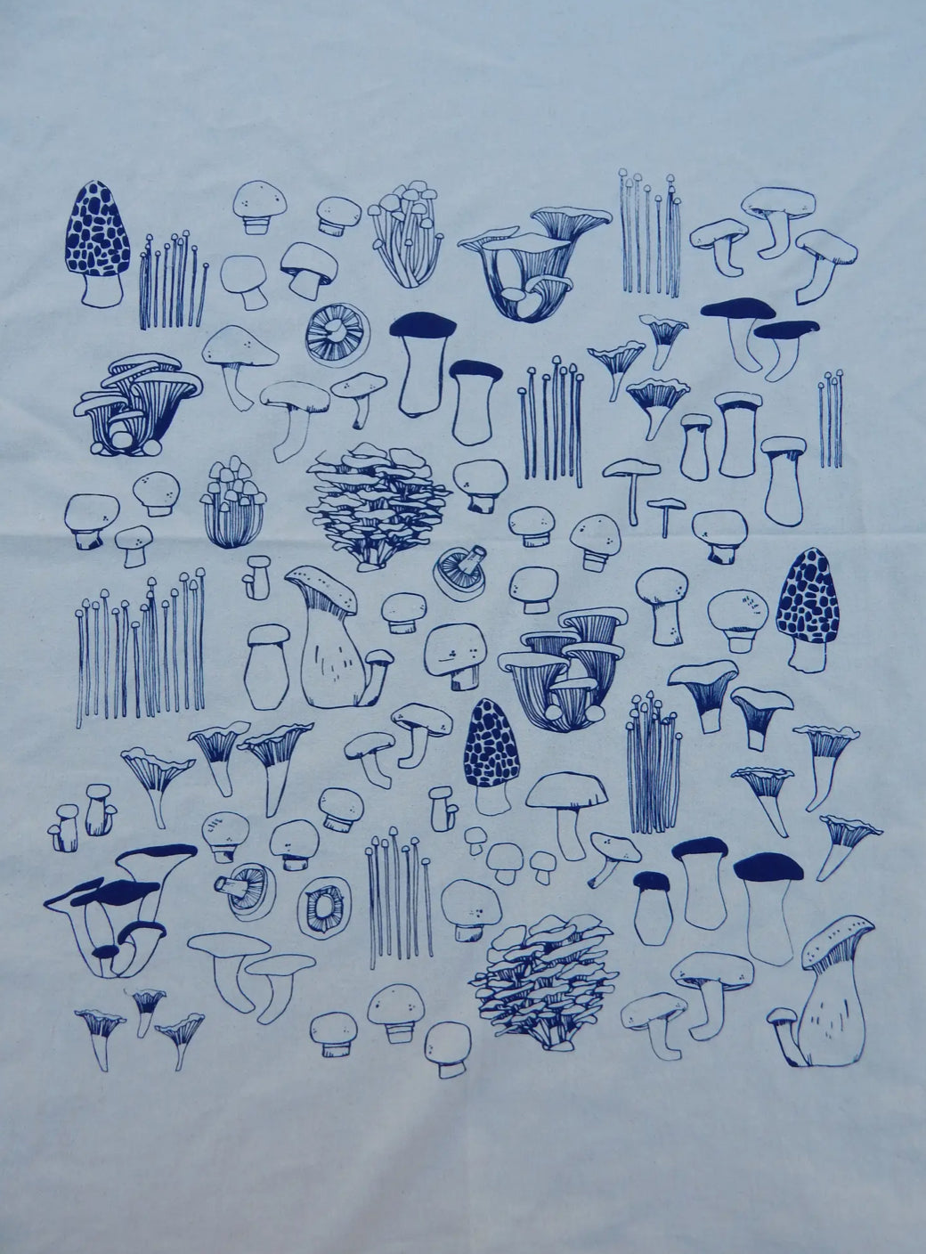 Mushroom Kitchen Tea Towel