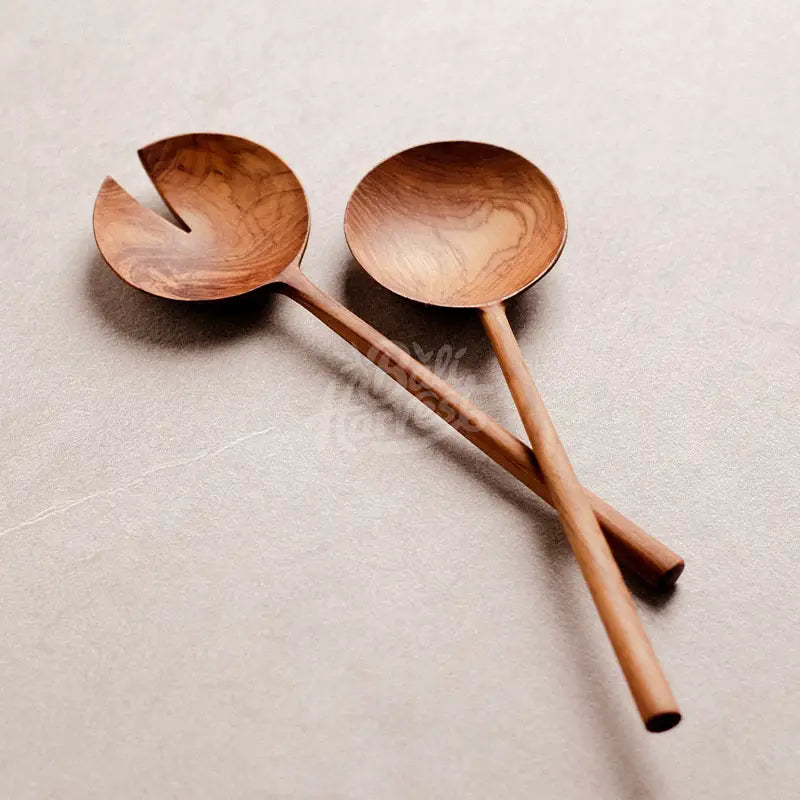 Teak Salad Serving Set