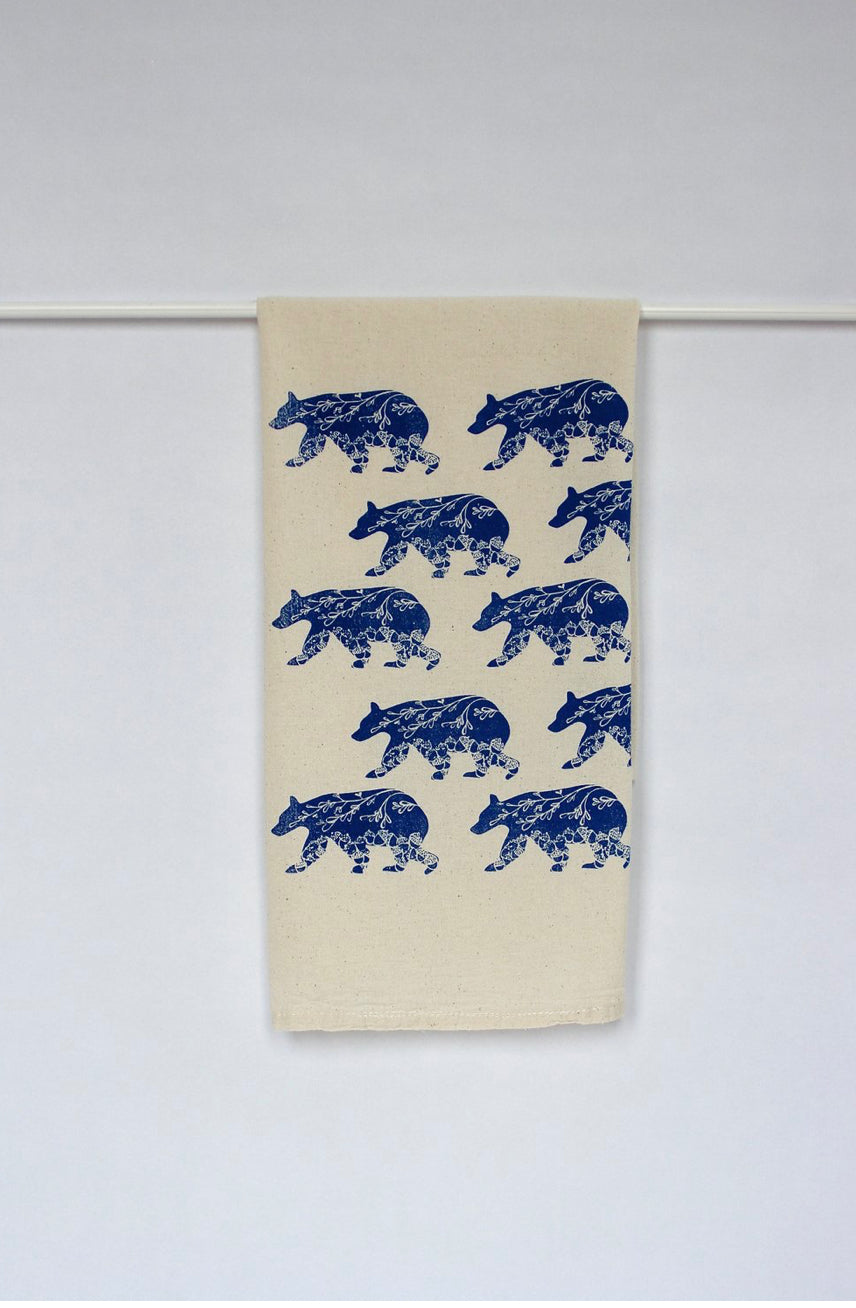 Bear Kitchen Tea Towel