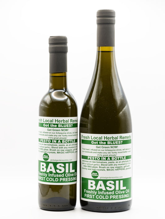 Basil Infused Olive Oil