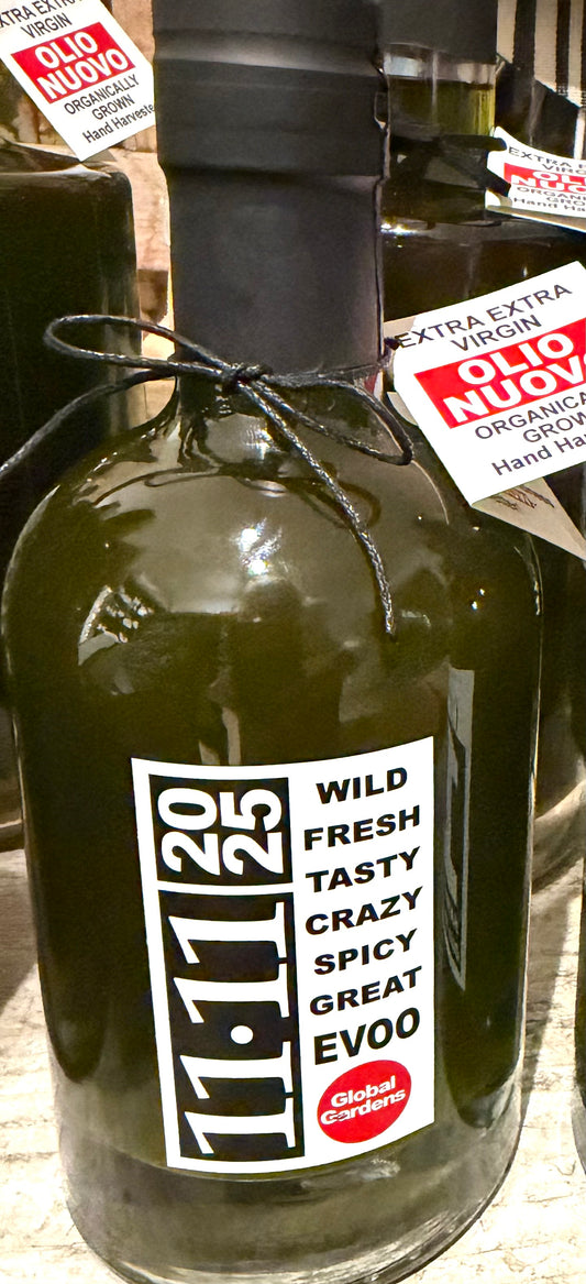 11.11 Olio Nuovo is HERE! Organically Grown Hand Harvested