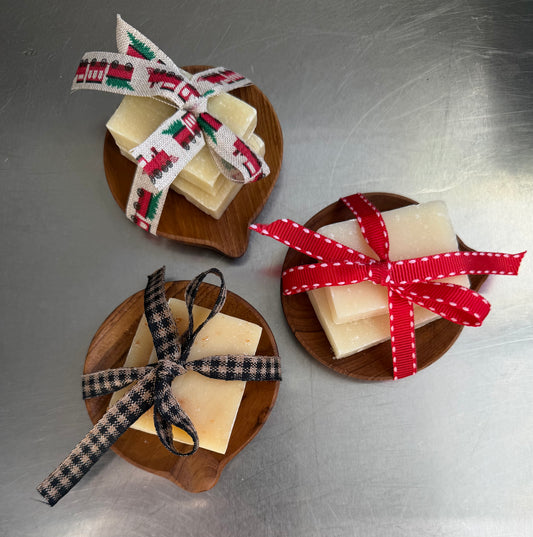 Cutest Teak Guest Soap Set