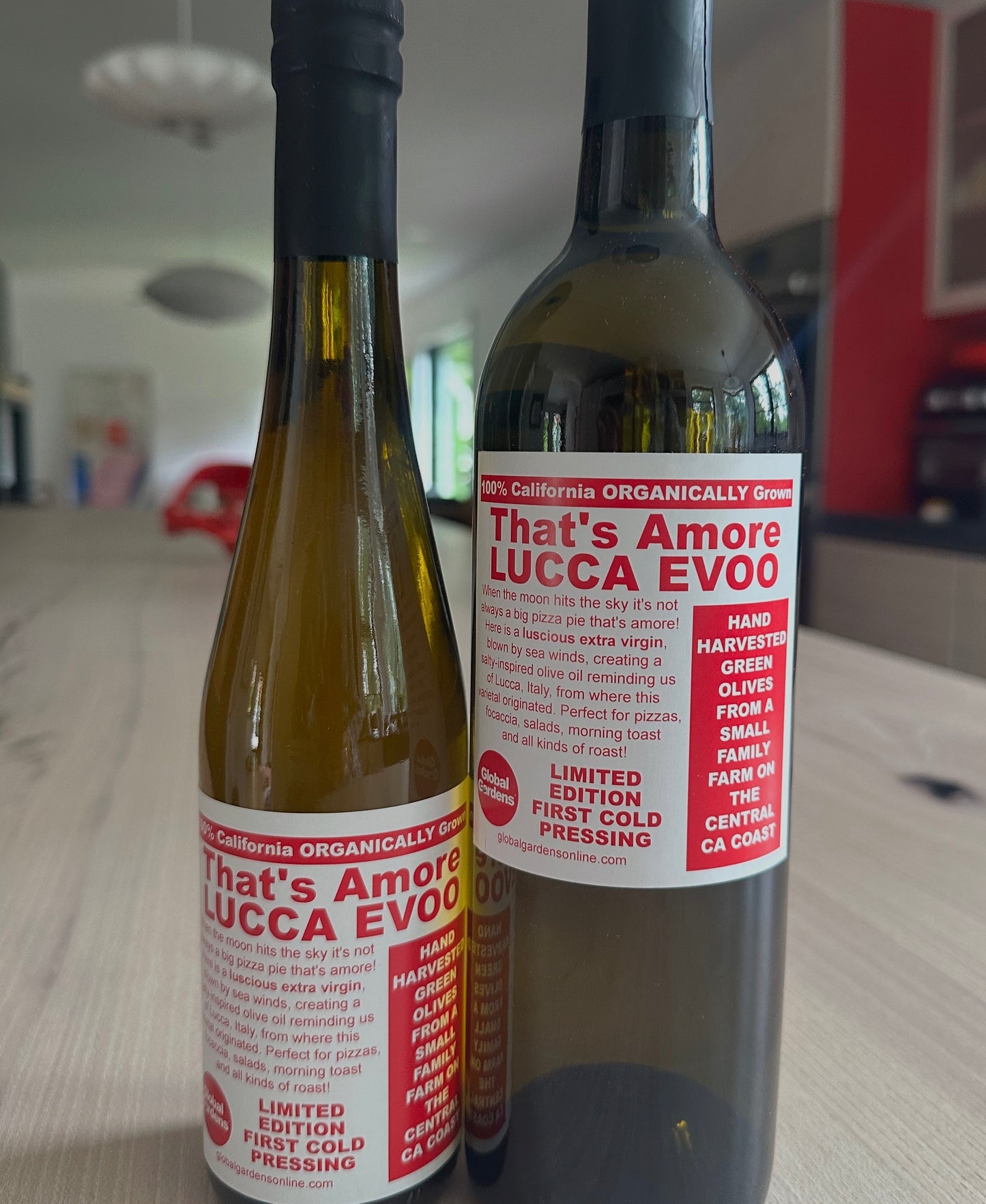That’s AMORE Lucca EVOO
