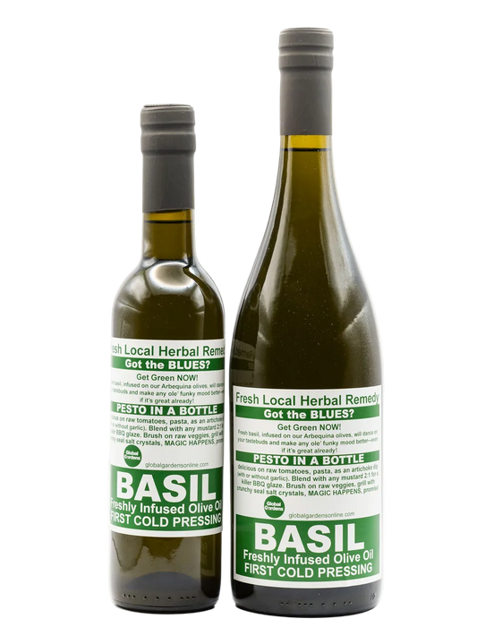 Basil Infused Olive Oil