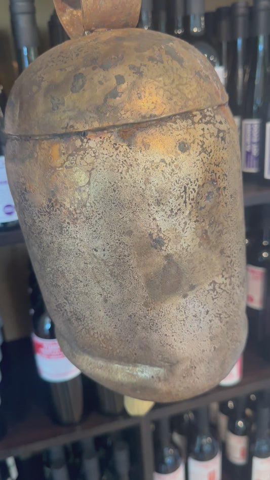 Large Copper & Metal Garden Bell