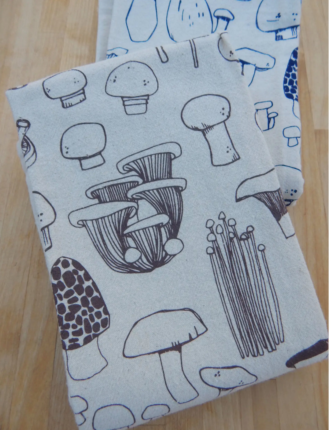 Mushroom Kitchen Tea Towel