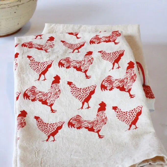 Chicken Kitchen Tea Towel