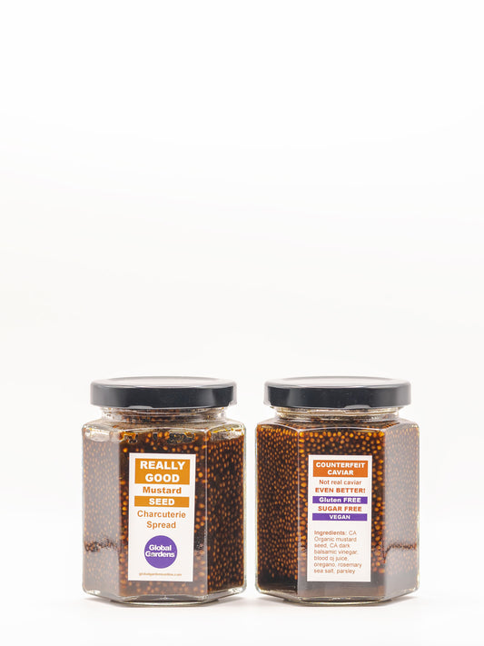 Mustard Seed Spread / Counterfeit Caviar